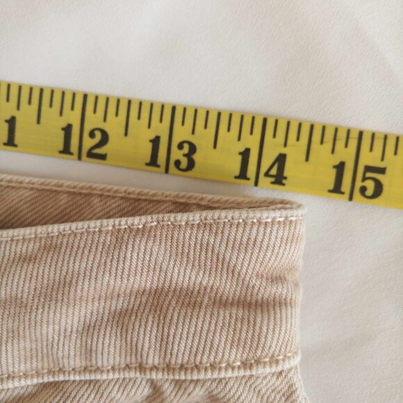 Mango Mom High-waist Jeans, Size 6, Color Sand - Picture 12 of 12